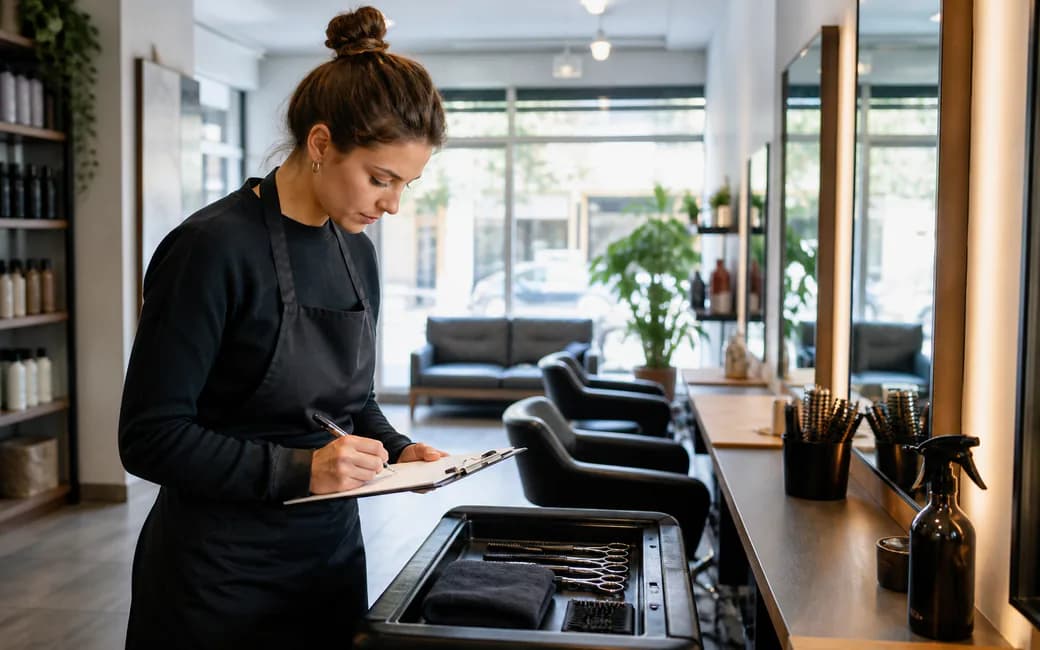Praxisnahe Arbeitssituation zu Salon organisieren: Wochenroutine, Standards und klare Verantwortlichkeiten in einem modernen deutschen Salon